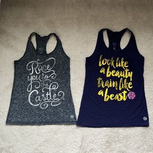 Disney Work Out Tops